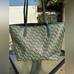 NWT Coach Monogram City Tote, zip around wallet, pencil case 💚